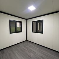 Casa Contenedor Expandible de 40 pies, Lujosa, Prefabricada, Modular, de Acero, con 1-4 Dormitorios, para Vacaciones, Gimnasio, Sala de Estar, Baño, Oficina