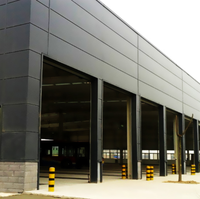 Entrepôt préfabriqué en structure acier à faible coût, directement de l'usine, section H Q235, bâtiment industriel de stockage