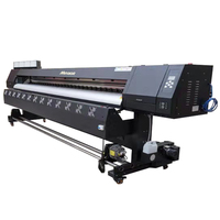 Impresora de gran formato de impresión Eco solvente barata de 10 pies y 3,2 m con cabezales I3200/DX11/XP600