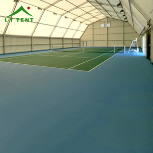 Carpa Personalizable para Cancha de Tenis Interior Extendida de 30x60m, con Techo Transparente, Resistente al Fuego, Impermeable, de PVC y Aluminio - Product Image 5