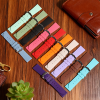Bracelet de montre Jettda Premium en caoutchouc fluoré FKM pour femme, petite largeur de fixation, plusieurs couleurs au choix, attache rapide, souple, fin, pour poignet féminin