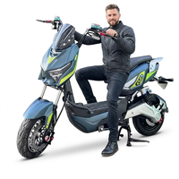 Vélo électrique 800W, double siège, conduite confortable, look sportif, structure légère, batterie au plomb-acide 60V 70V, adulte