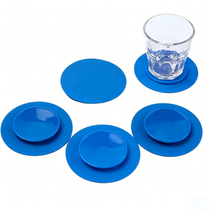 Bols d'alimentation pour bébé en silicone écologique moderne à double face avec ventouse antidérapante anti-chute forte ventouse pour plats et tasses - Product Image 6