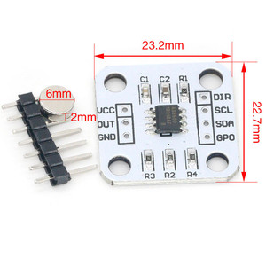 Bộ mã hóa từ as5600, Mô-đun cảm biến đo góc cảm ứng từ, cho ăn nam châm có độ chính xác cao <span class=keywords><strong>12</strong></span> bit - Product Image 3
