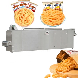 Línea de Producción de Palitos de Maíz con Queso - Máquina Extrusora de Doble Tornillo para Alimentos de Ocio - Product Image 3