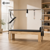 Table de Pilates en bois d'érable pour entraînement commercial en studio, exercices corporels, logo personnalisé, fabricant OEM