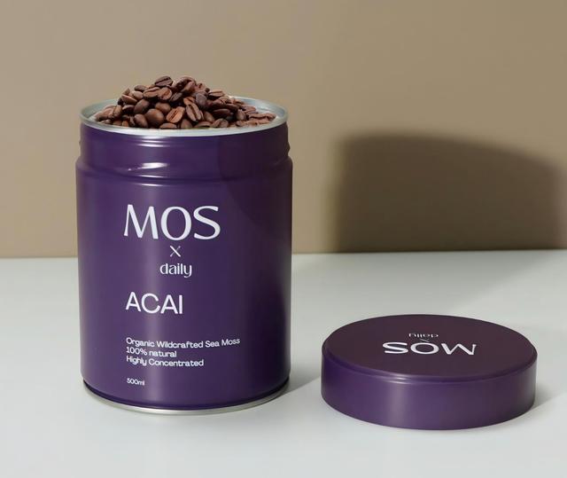 Food Grade Packaging Airtight Round Coffee Bean Can Sealer 250g 500g Self Heat Matcha Coffee Tin Can with Valve