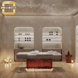 Mesa cosmética de tratamiento dermocosmético para clínica de belleza y salud, mesa de masaje de mesa de tratamiento de ajuste eléctrico - Product Image 4