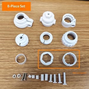 Thermostatischer Heizkörperventiladapter TRV-<span class=keywords><strong>Adapter</strong></span>-Kit M30 M28 Gewindeanschluss für RA RAV <span class=keywords><strong>RAVL</strong></span> GIA Ventilkörper PA66 Fitting - Product Image 4