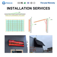 Pantalla LED de Instalación Fija para Exteriores Serie FY para Publicidad Comercial, Cartel Digital, Pantalla para Fachada de Edificio