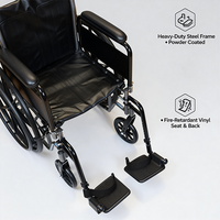 Fauteuil roulant manuel pliable, détachable et réglable pour personnes handicapées, prix de gros et fabrication OEM disponibles, directement de l'usine