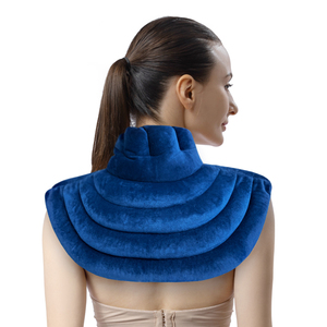 Microwavable <strong>Heated</strong> Neck Wrap Warmer and Shoulder Weighted <strong>Heating</strong> <strong>Pad</strong> <strong>Microwave</strong> for Hot and Cold Compress - Product Image 1