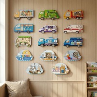 Tableau d'activités éducatif interactif en bois avec numéros de sécurité et d'urgence pour les enfants de 2-3, 3-6, 8-13 ans - Jouet mural unisexe