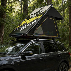 Carpa de techo rígida desplegable con estructura triangular de fibra de carbono para camping - Product Image 4