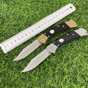 มีดพับ Tredknix BUCK112 สแตนเลส D2 ปรับแต่งได้ ด้ามจับ G10 สำหรับกิจกรรมกลางแจ้งและเอาตัวรอด ขายดี - Product Image 6