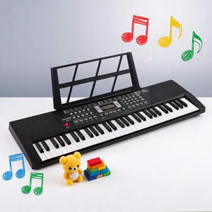 Teclado Electrónico Portátil Personalizado BD-611 de 61 Teclas con 100 Ritmos para Principiantes, Educación Musical Infantil, Instrumentos Musicales - Product Image 1