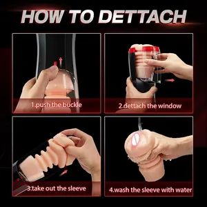 Alta Qualidade Soft TPE Vibrating Masculino Masturbador Copa Bolso da Vagina Real Buceta Sexo Vaginal Masturbador Masculino Sex Toys para Homem - Product Image 4