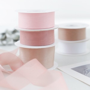 Glossy Smooth Satin <b>Ribbon</b> Roll Multipurpose Fabric Trim For Party Craft DIY Projects - Product Image 3