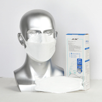 Masque respiratoire anti-poussière certifié en forme de poisson FFP2 EN149 avec tissu soufflé par fusion et pince-nez réglable