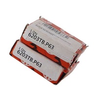 Rodamiento rígido de bolas de jaula de baquelita de alta calidad 6305TB.P63 6305 TB P63