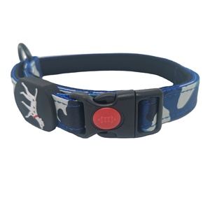 Collier personnalisé de luxe réglable en nylon camouflage de haute qualité pour animaux de compagnie pour grand chien - Product Image 2