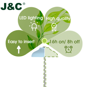 J & C Planter Mate Sinh Thái Thân Thiện LED Umbrella Plant Grow Ánh Sáng Trong Nhà Vườn Nhà Thông Minh Nồi Ánh Sáng Cho 5 Để 8 Inch Chậu Hoa - Product Image 3