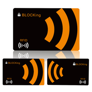 Tarjeta de Bloqueo RFID en Existencia para Protección de Señal NFC de 13.56MHz, Tarjeta Guarda de <span class=keywords><strong>Identidad</strong></span> Segura para Cartera - Product Image 4