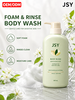 Gel Douche Hydratant et Apaisant pour Peaux Sensibles, Formule Douce, Nettoyage Quotidien, 500ml – Marque Privée OEM/ODM