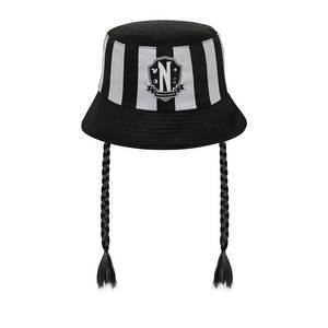 Karactermania Wednesday Braid-Children's Bucket <b>Hat</b>, Black - Product Image 2