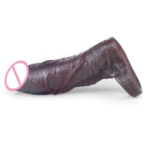 SXXY Soft Silicone Hollow Penis Sleeve <b>Men</b> Reusable Cock Enhancer Extend Device Adult Male Intimate Pleasure Sexual <b>Toys</b> - Product Image 5