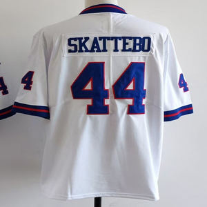 Camisetas de Fútbol Americano 2025 para Hombre, 1 Malik Nabers 44 Cam Skattebo, Cosidas, 51 Abdul Carter 6 Jaxson Dart, Tallas S-3XL - Product Image 2