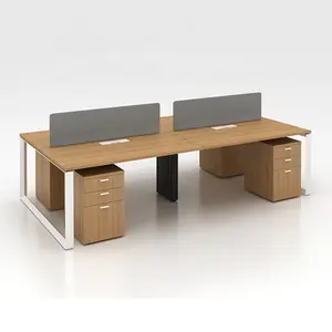 Distributeurs de mobilier de bureau Bureau principal moderne Table de bureau modulaire Poste de travail ouvert