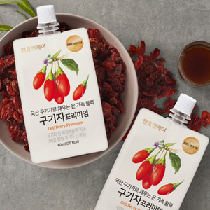 DAILY CORE GOJI BERRY PREMIUM, 30 Sobres, Extracto Herbal Coreano, Suplemento Vitamínico Antioxidante para la Salud Diaria - Product Image 1