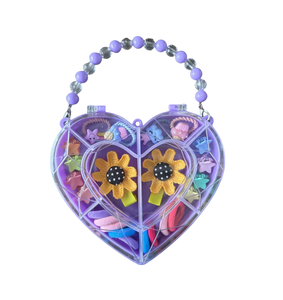 Accessoires pour cheveux colorés pour enfants, jolies barrettes élastiques pour bébés filles, mini pinces à cheveux - Product Image 5