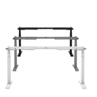Cadre de bureau assis-debout ergonomique, base de bureau réglable en hauteur, pieds de bureau électrique réglables en hauteur