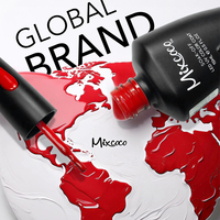 Mixcoco Factory Professional Nail Supplies 299 Colors15ml Nail Painting Personnalisé UV Gel Vernis à Ongles Salon Red Series Color Gel