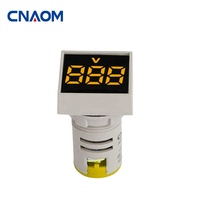 Vente en gros moins cher AC 60-500V Voltmètre AD16-22VM Signal lumineux Affichage numérique voyant