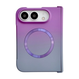 Wholesale Matte Gradient Magnetic Phone Case for iPhone 18 Ultra <b>Wireless</b> Charging Ultra Thin <b>PC</b> Shockproof Hard Cover - Product Image 1