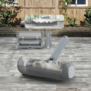 <span class=keywords><strong>Spazzola</strong></span> Pettine Riutilizzabile in Plastica Autopulente per Rimozione <span class=keywords><strong>Peli</strong></span> di Animali Domestici, Strumento per la Toelettatura di Cani e Gatti con Rullo Rimuovi Pelucchi Rimovibile - Product Image 2