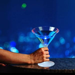 Gran oferta, cristal iluminador, copa de champán LED, Mini copa de luz LED, copa de vino intermitente - Product Image 6