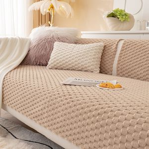 Turki furnitur Universal sudut Sofa sarung 3-kursi Penisola Sofa pelatih kursi meliputi 5-kursi kain berbentuk L 2pcs Set - Product Image 4