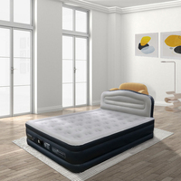 Matelas Gonflable surélevé Compatible OEM avec Pompe Électrique Intégrée, Taille Queen