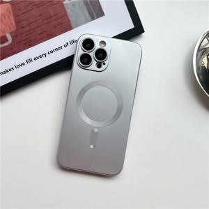 Per <span class=keywords><strong>iPhone</strong></span> 16 Pro Max <span class=keywords><strong>Cover</strong></span> del telefono in metallo Texture magnete custodia posteriore per <span class=keywords><strong>iPhone</strong></span> 15 Pro 16 <span class=keywords><strong>XS</strong></span> 11 morbida <span class=keywords><strong>Cover</strong></span> posteriore - Product Image 6