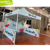 Struktur Atap Kanopi Penutup Tenda Lipat 10x10 Awning Jendela Gazebo Taman 10x15 Pelindung Matahari Luar Ruangan Tenda Pameran Dagang