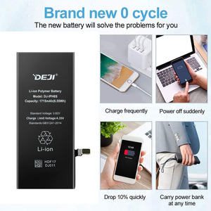 แบตเตอรี่โทรศัพท์ DEJI สำหรับ <span class=keywords><strong>iPhone</strong></span> SE 2016 2020 5s <span class=keywords><strong>6</strong></span> 6s 7 8 <span class=keywords><strong>Plus</strong></span> 7plus 8plus X XR XS MAX 11 12 13 14 MINI PRO MAX - Product Image 5