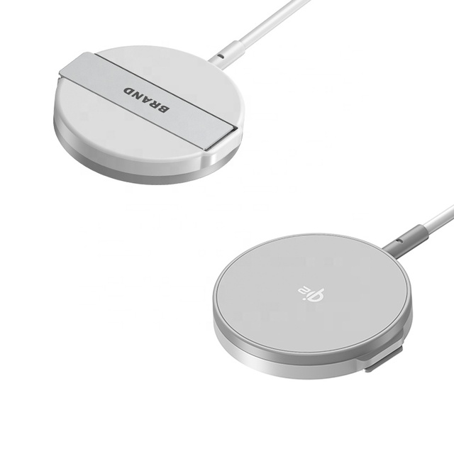 Unique Gadget Electronics Products Desktop Qi2 15w Magnetic Portable Wireless Charger Phone Holder for iPhone