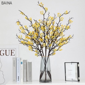 Delicada fruta de simulación de bayas de acebo de Winterberry europeo Artificial para decoración navideña del hogar - Product Image 4