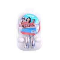 Ensemble de raquettes de tennis de table professionnelles légères personnalisées pour l'entraînement - Raquettes portables en gros