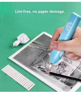 <span class=keywords><strong>Gomme</strong></span> électrique de croquis de <span class=keywords><strong>dessin</strong></span> professionnel pour les enfants étudiants <span class=keywords><strong>gomme</strong></span> de bureau de crayon de batterie en caoutchouc - Product Image 3