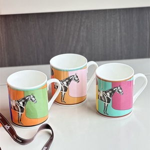 Fabricants chinois renommés, conception personnalisée de vaisselle, tasse en céramique mignonne en forme d'animal, tasse en céramique en forme de cheval, tasse à café en céramique - Product Image 2